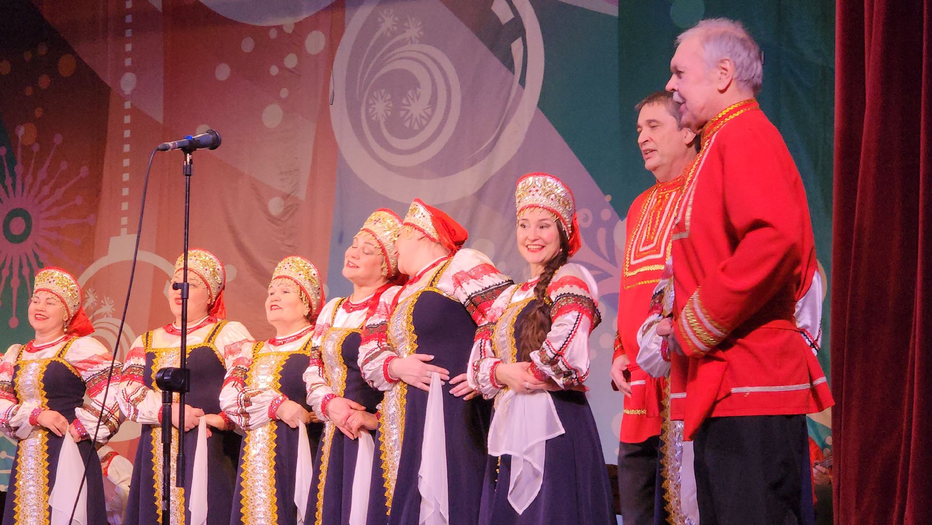 вертикалки, пушкино, концерт, русские народные песни, зима, народные инструменты, хор,