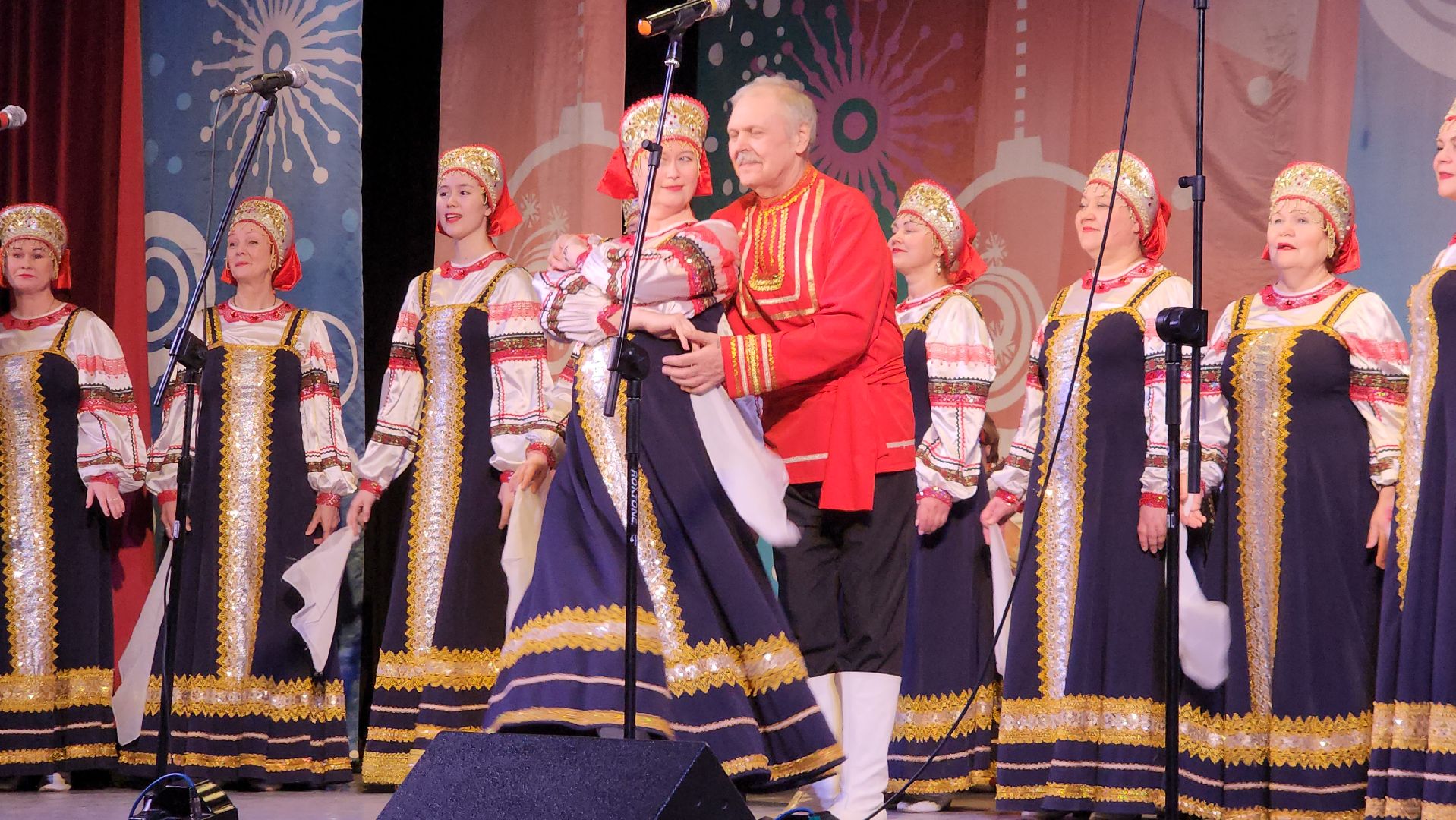 вертикалки, пушкино, концерт, русские народные песни, зима, народные инструменты, хор,