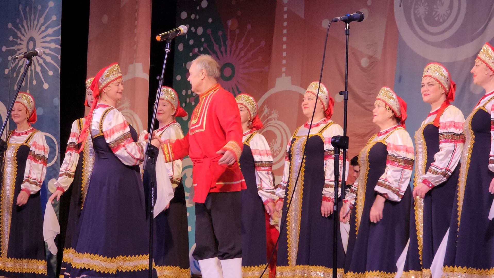 вертикалки, пушкино, концерт, русские народные песни, зима, народные инструменты, хор,