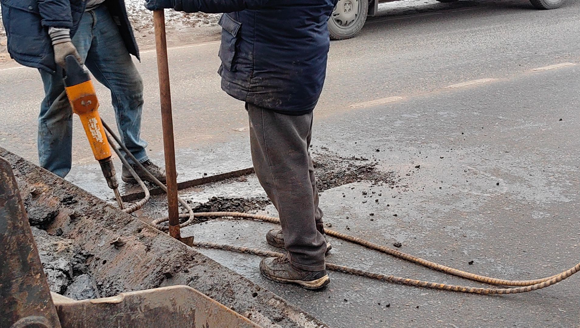 ямы, дорога, асфальт, ремонт, вертикалки,