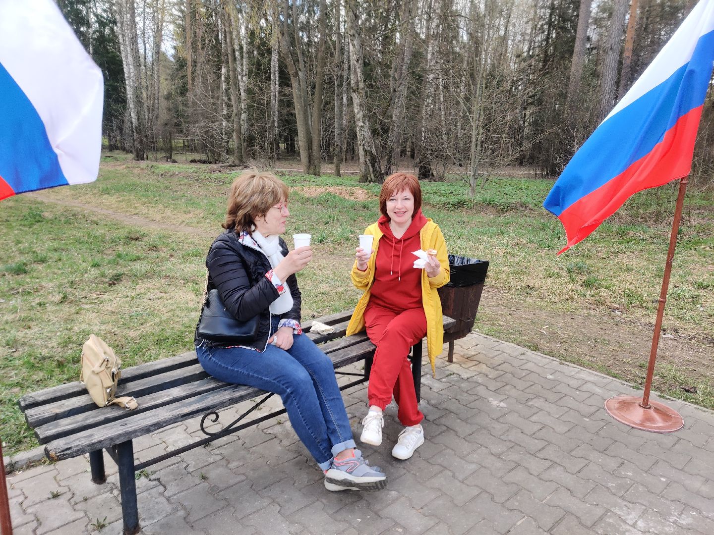 Красноармейск, Пушкинский, субботник, полевая кухня