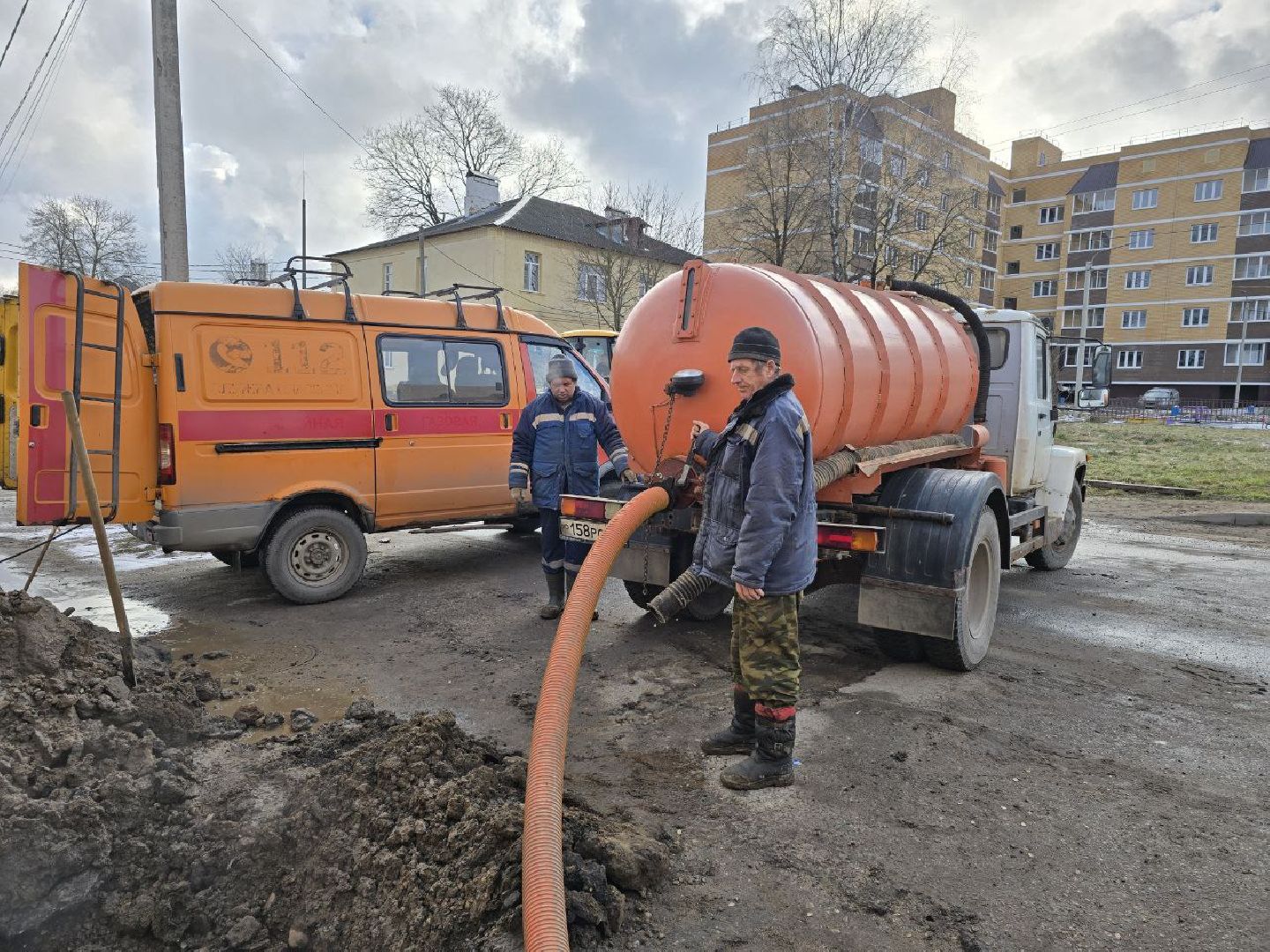 можайск, можайский муниципальный округ, подмосковье, жкх, замена теплотрассы, ао фплк, ресурсоснабжающая организация, вертикалки,