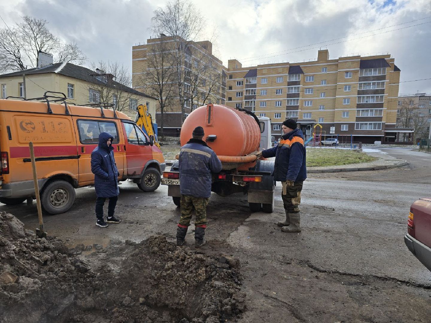 можайск, можайский муниципальный округ, подмосковье, жкх, замена теплотрассы, ао фплк, ресурсоснабжающая организация, вертикалки,