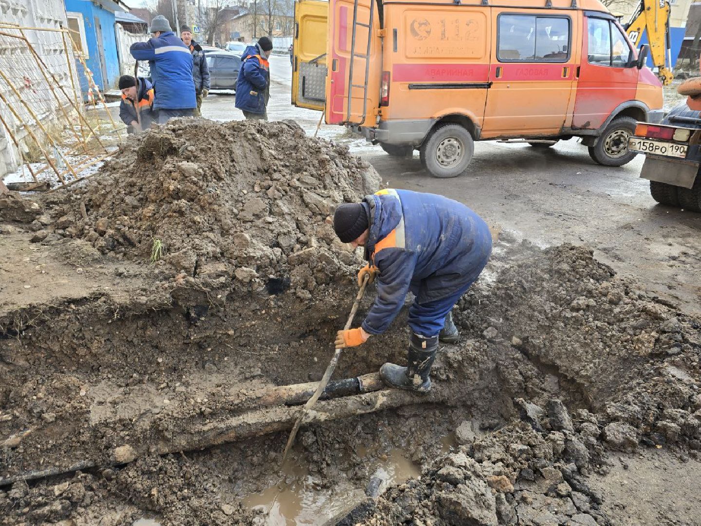 можайск, можайский муниципальный округ, подмосковье, жкх, замена теплотрассы, ао фплк, ресурсоснабжающая организация, вертикалки,