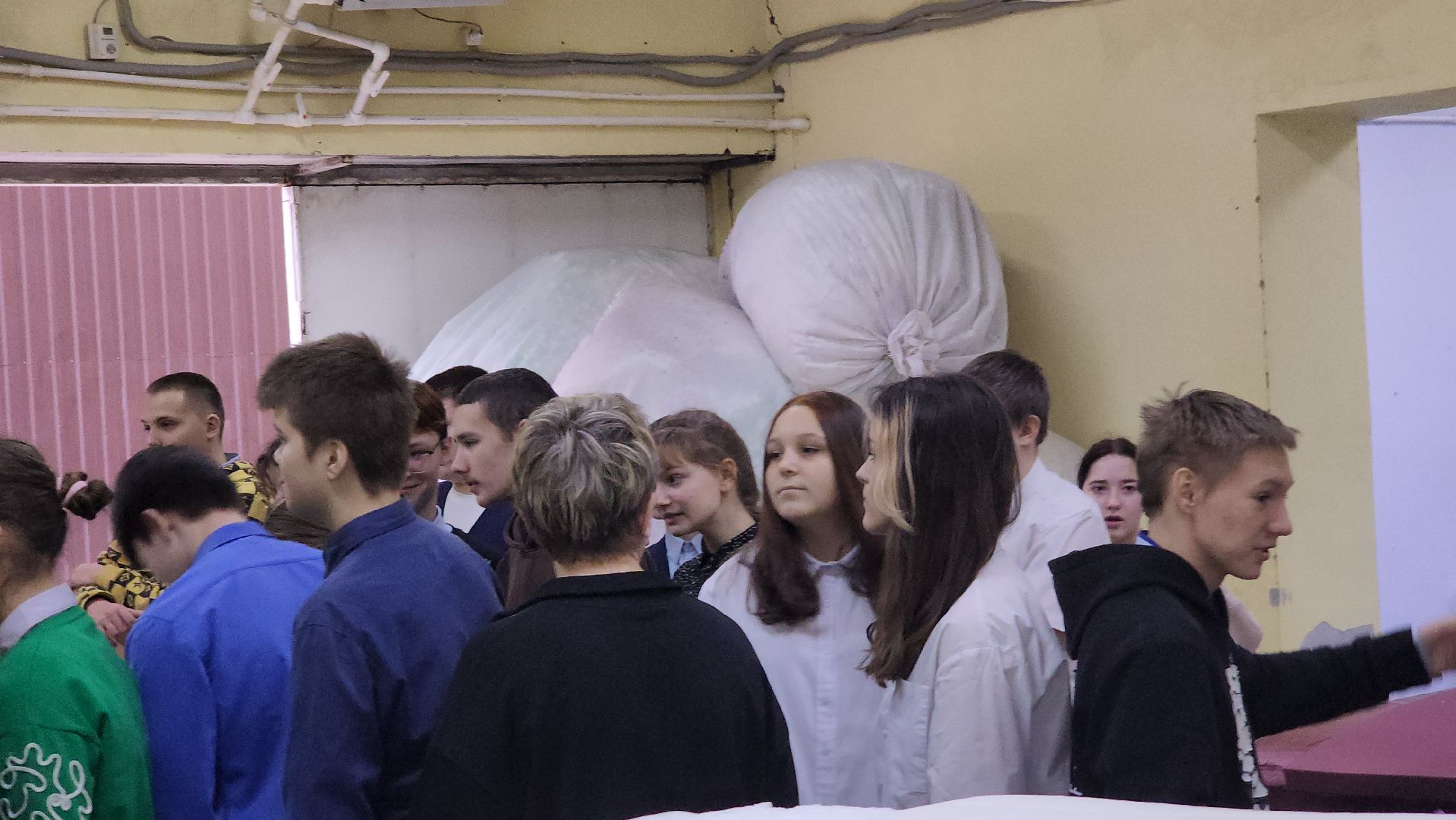 дети, экскурсия, производство матрасов, матрасы, овз, школа-интернат, шатура,
