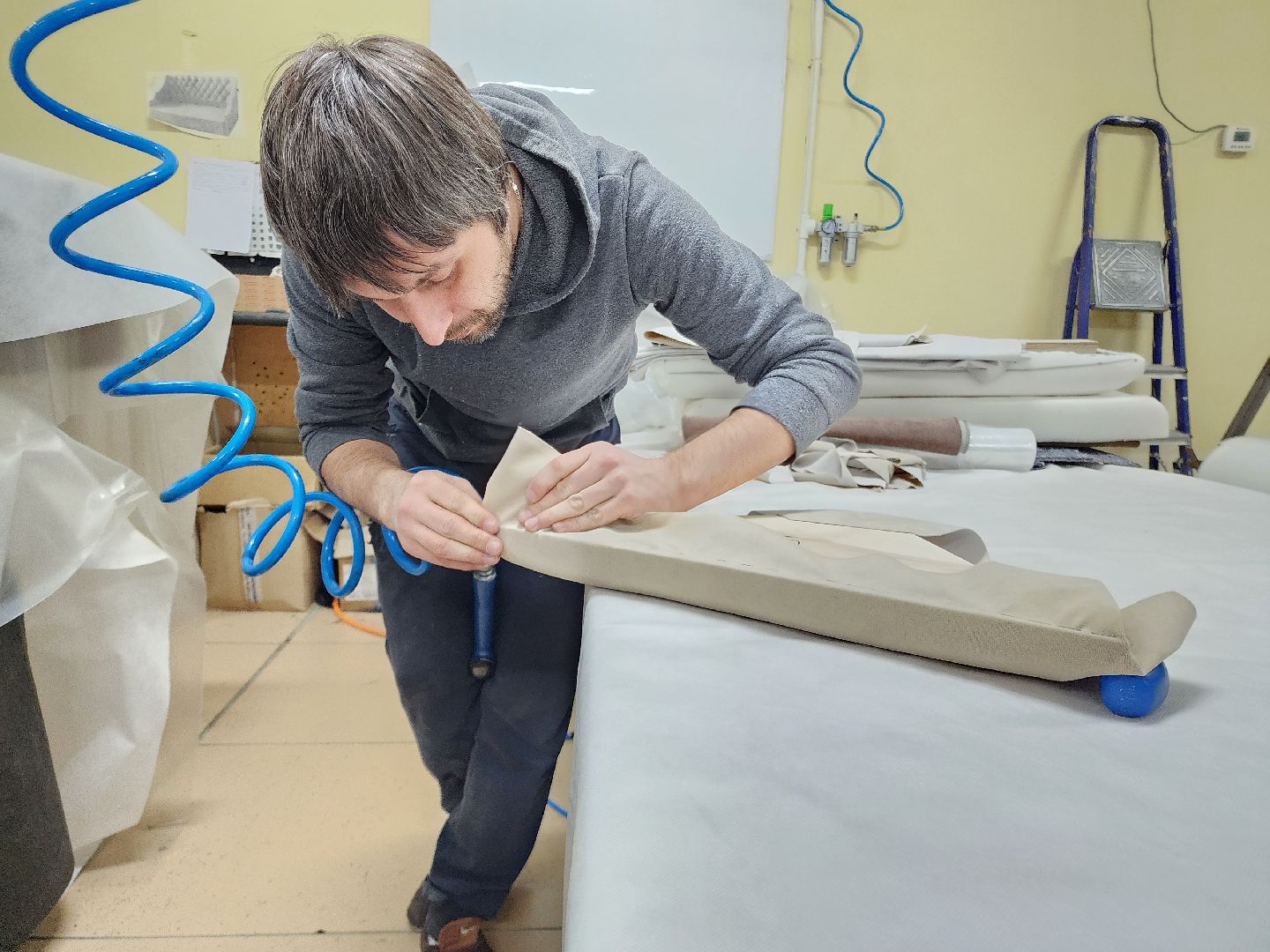 дети, экскурсия, производство матрасов, матрасы, овз, школа-интернат, шатура,