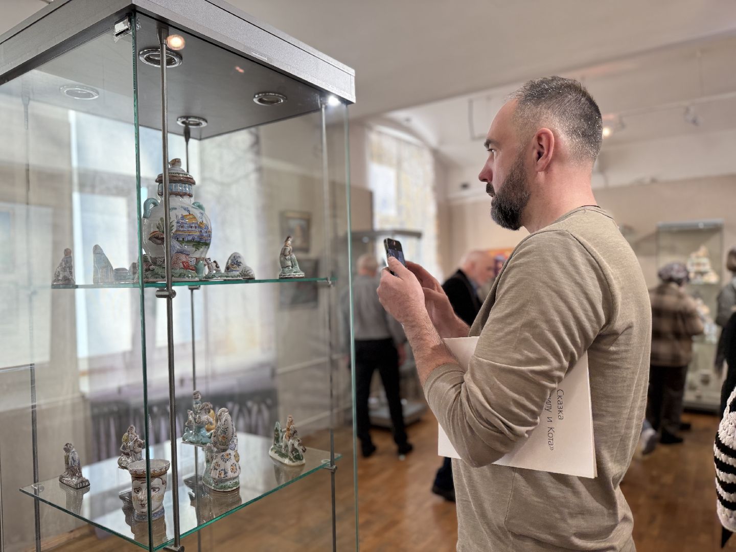 выставка, раменский историко-художественный музей, раменское, майолика, гжель,