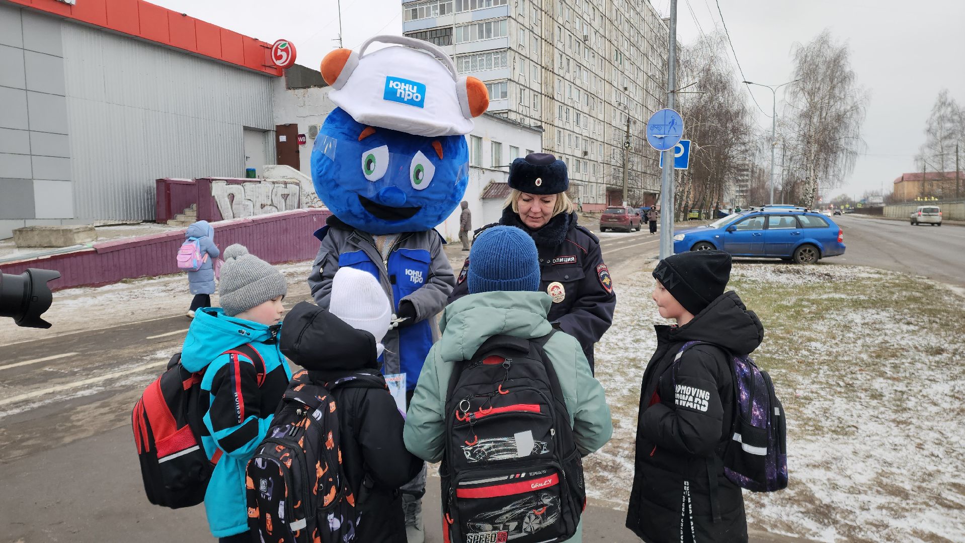 грэс, дети, гибдд, шатура, пдд, световозвращатели, юнипрошка,