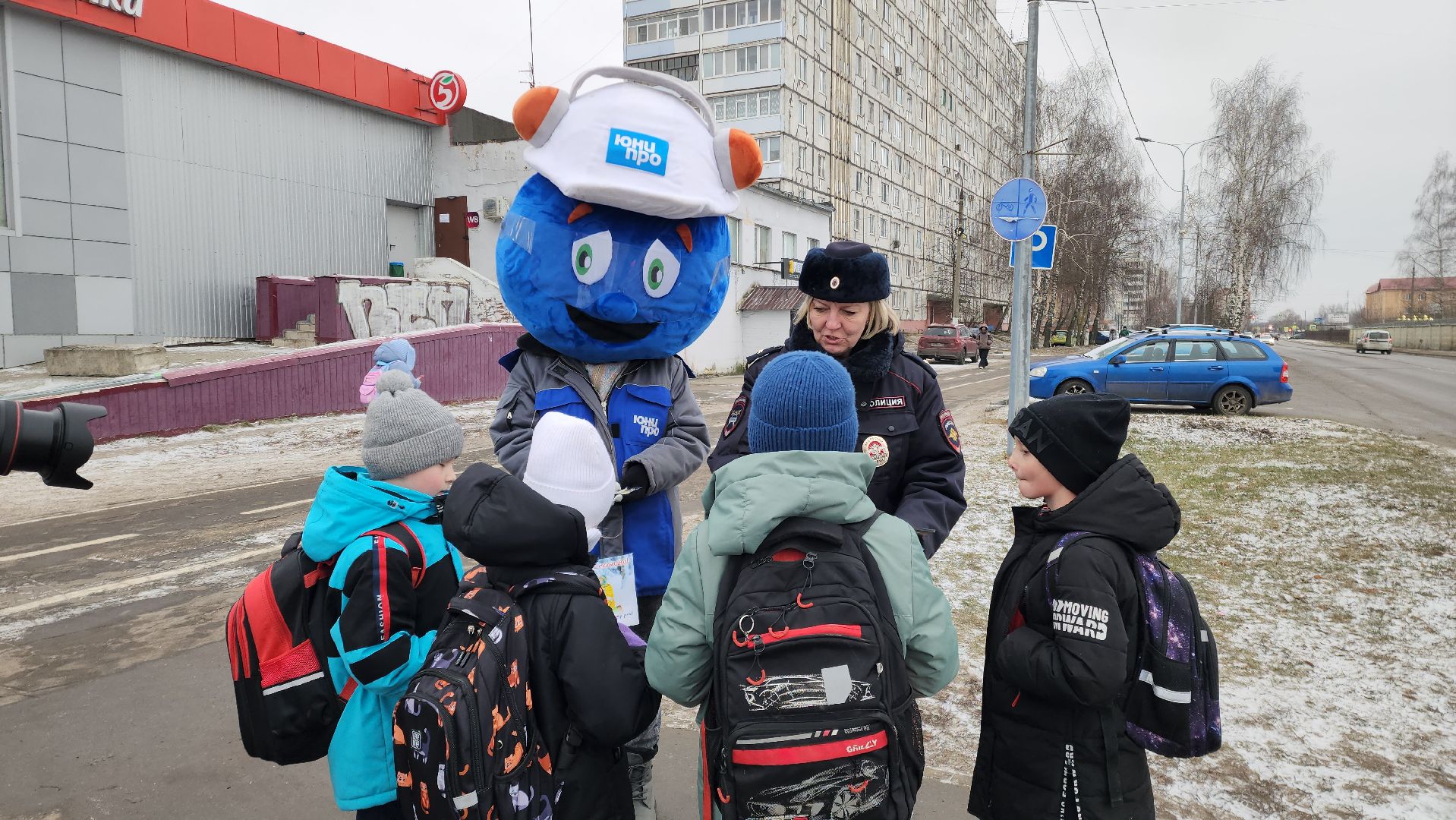 грэс, дети, гибдд, шатура, пдд, световозвращатели, юнипрошка,