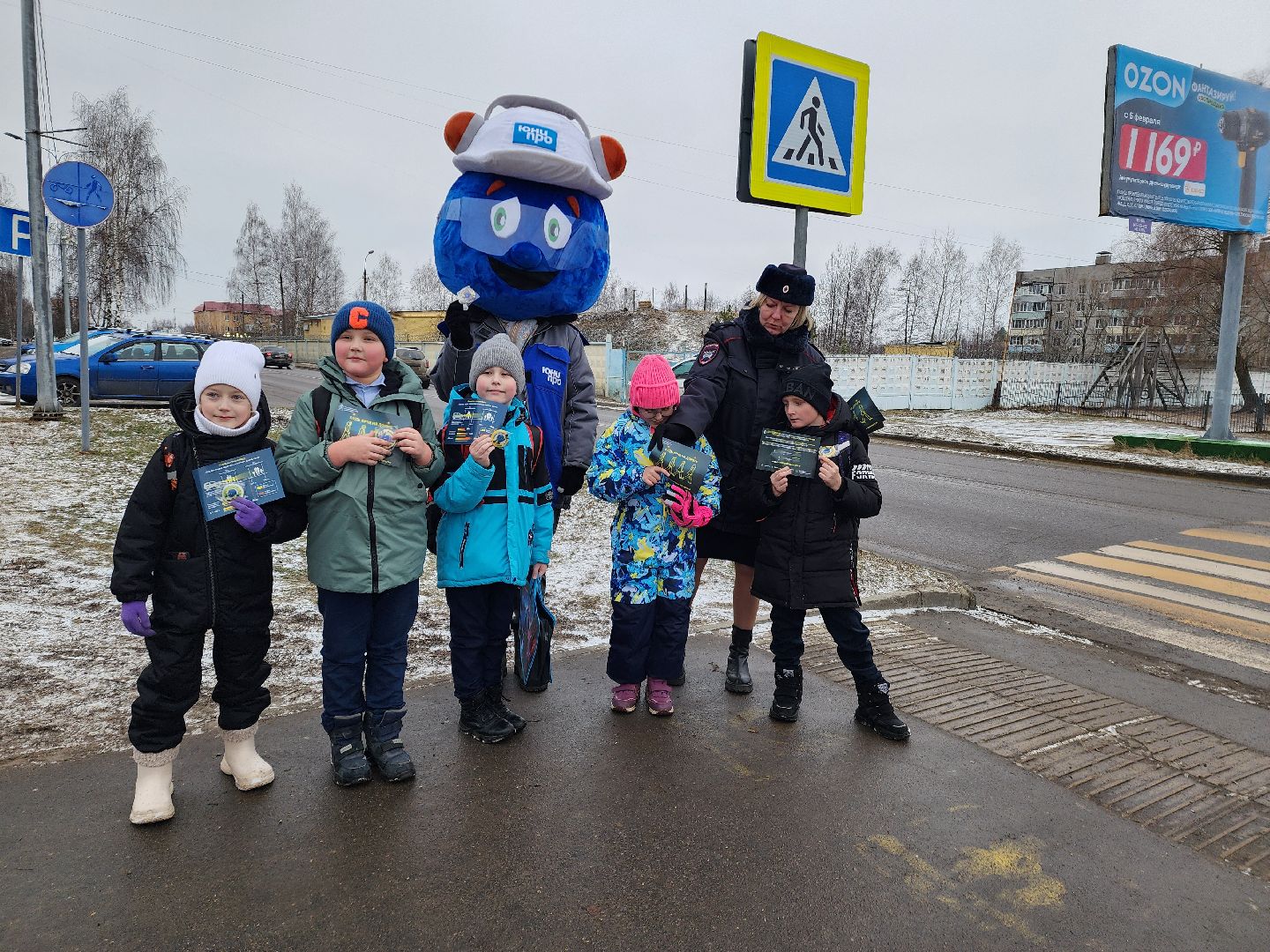 грэс, дети, гибдд, шатура, пдд, световозвращатели, юнипрошка,