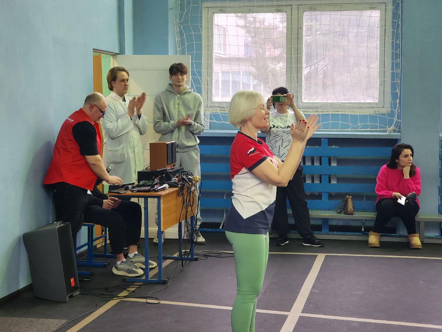 Медицина, Здоровье, Зарядка, Студенты,