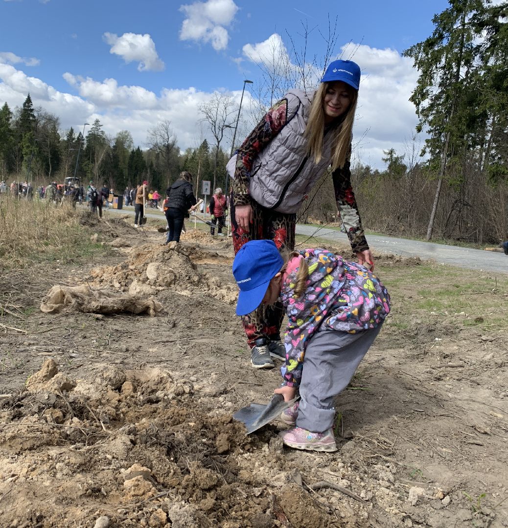 Балашиха, Подмосковье, субботники, Ольгинский лесопарк