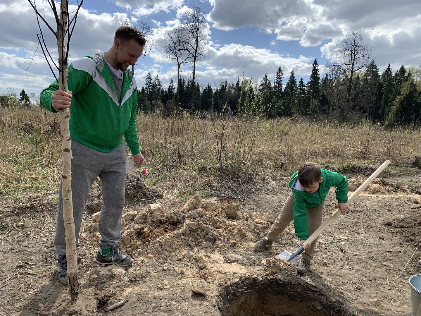 Балашиха, Подмосковье, субботники, Ольгинский лесопарк