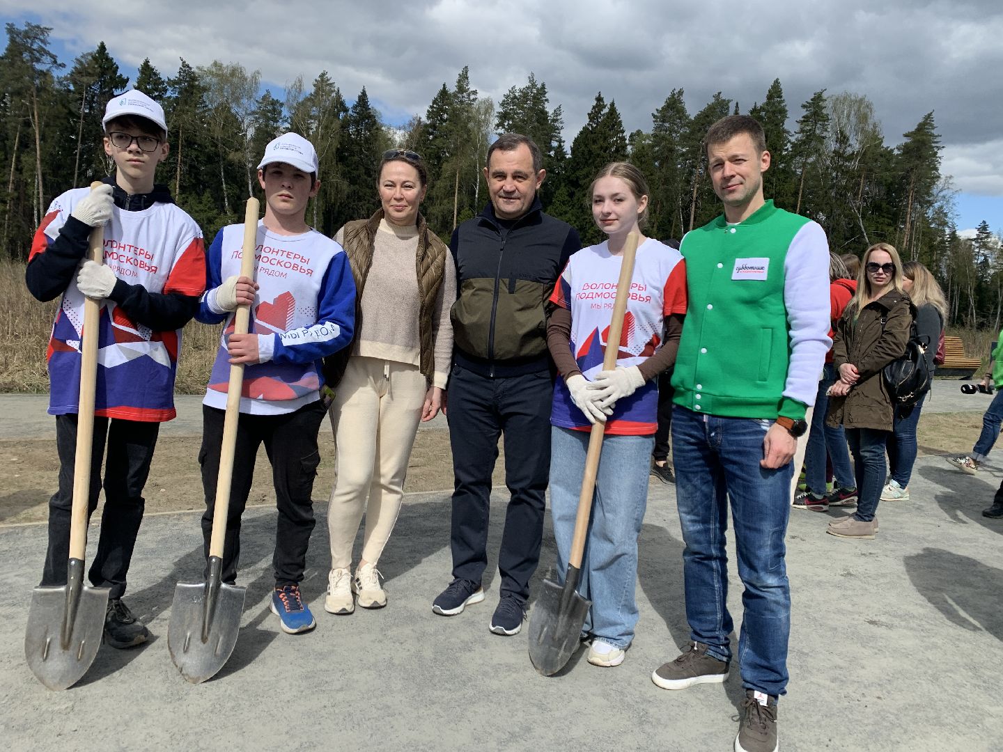 Балашиха, Подмосковье, субботники, Ольгинский лесопарк