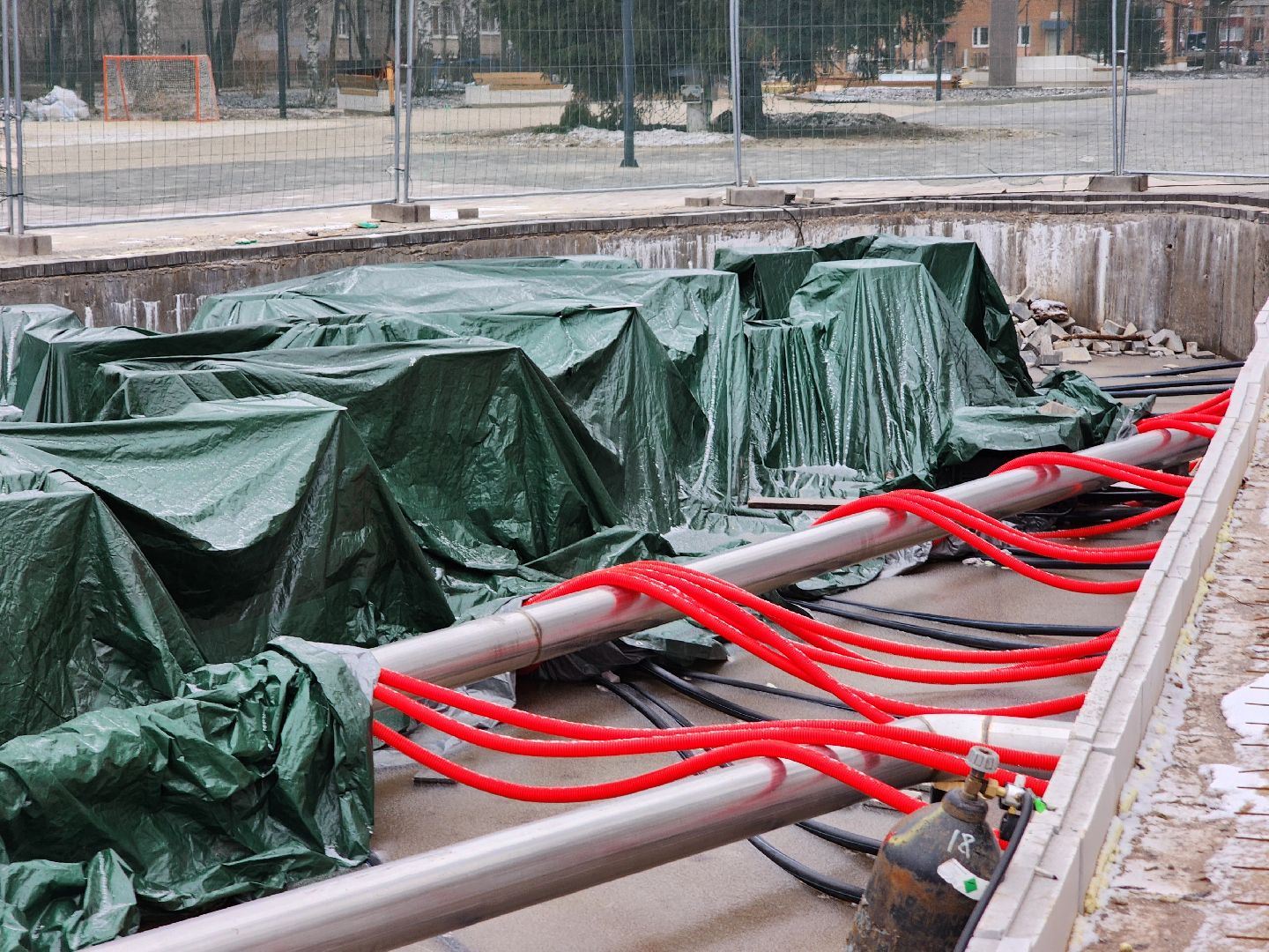 Дубна, Благоустройство, комфортная городская среда, Сквер, вертикалки,