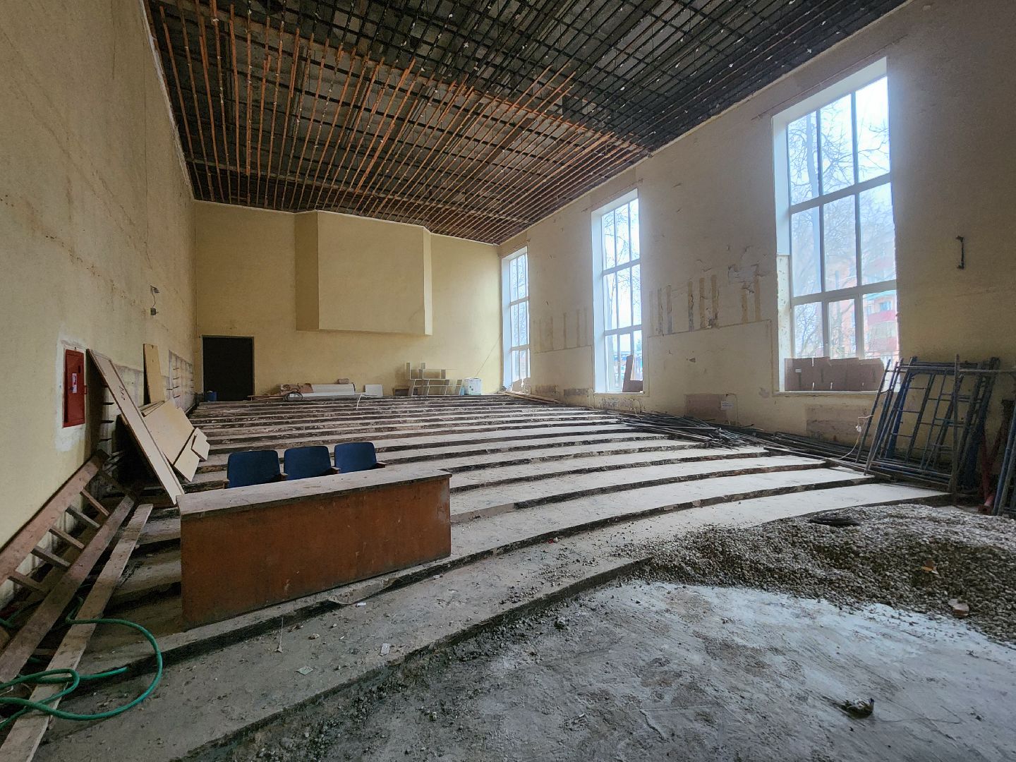 Чехов, детская школа искусств, капремонт, капитальный ремонт, реконструкция, обновление, демонтаж, демонтажные работы, госпрограмма московской области,