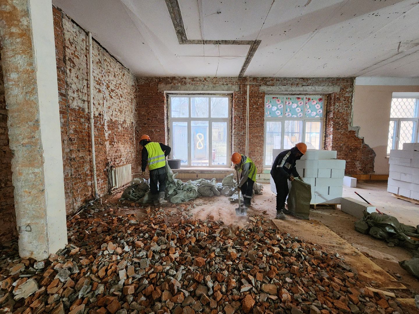 Чехов, детская школа искусств, капремонт, капитальный ремонт, реконструкция, обновление, демонтаж, демонтажные работы, госпрограмма московской области,