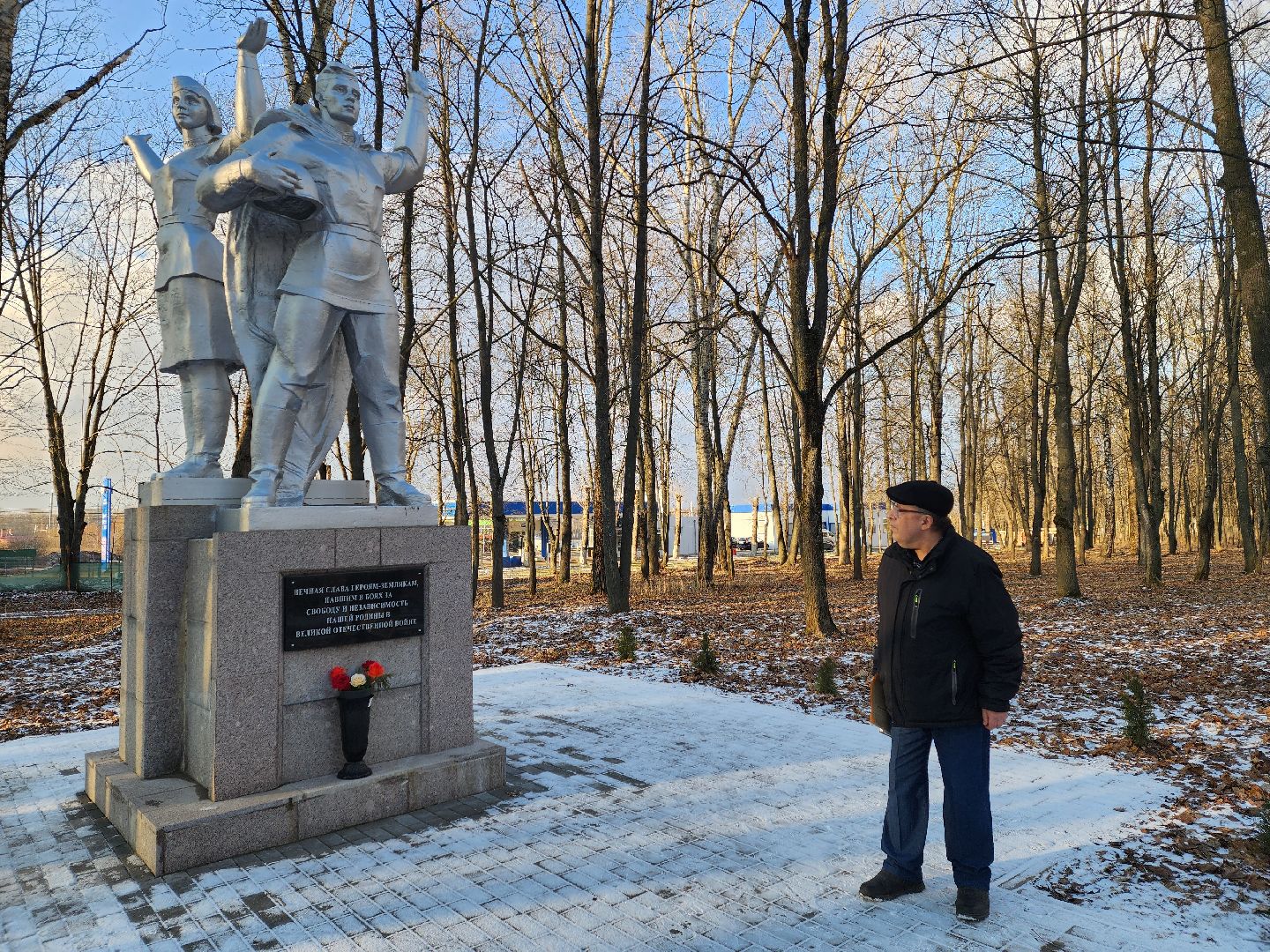 вертикалки, луховицы, 80 лет победе, памятник вов,