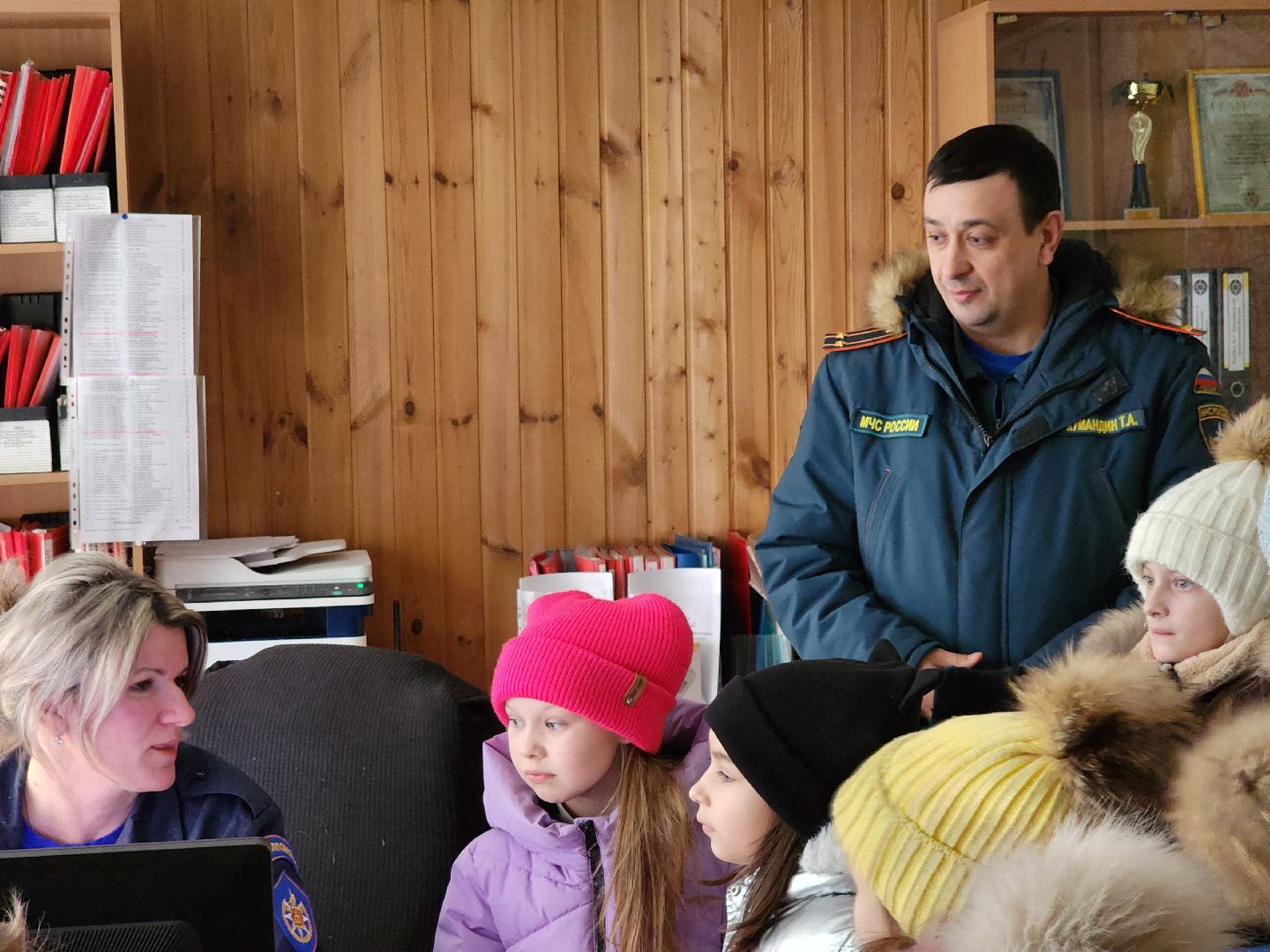 вертикалки, Луховицы, экскурсия в пожарную часть,