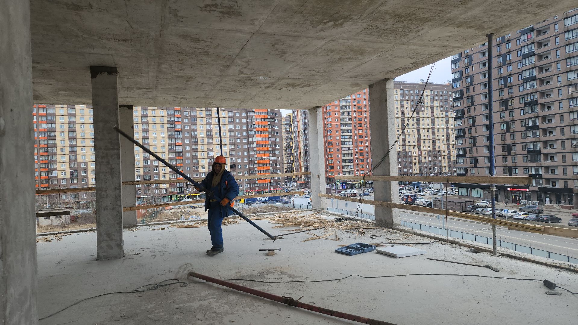 Люберцы, люберецкая областная больница, строящаяся поликлиника,