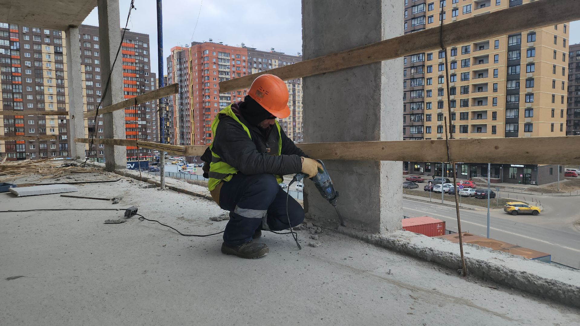 Люберцы, люберецкая областная больница, строящаяся поликлиника,