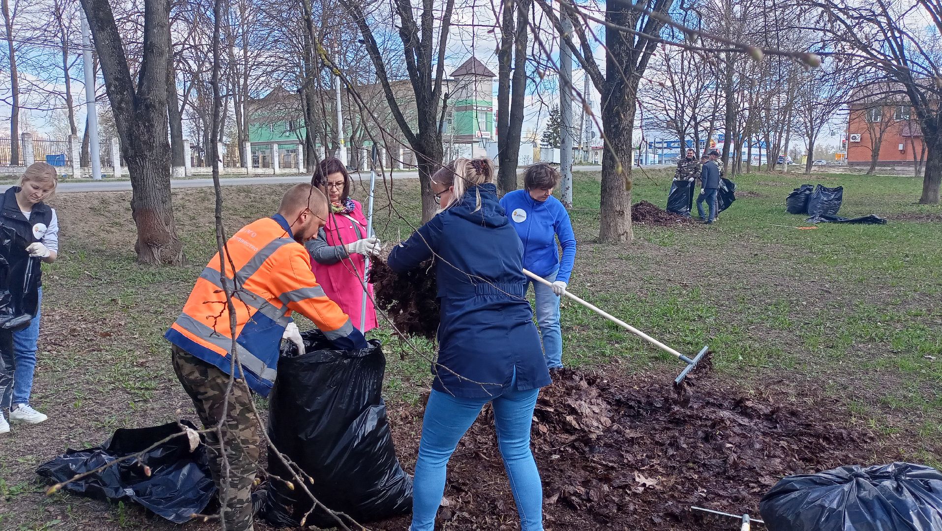 Рузский городской округ, благоустройство, сквер, парк, субботник
