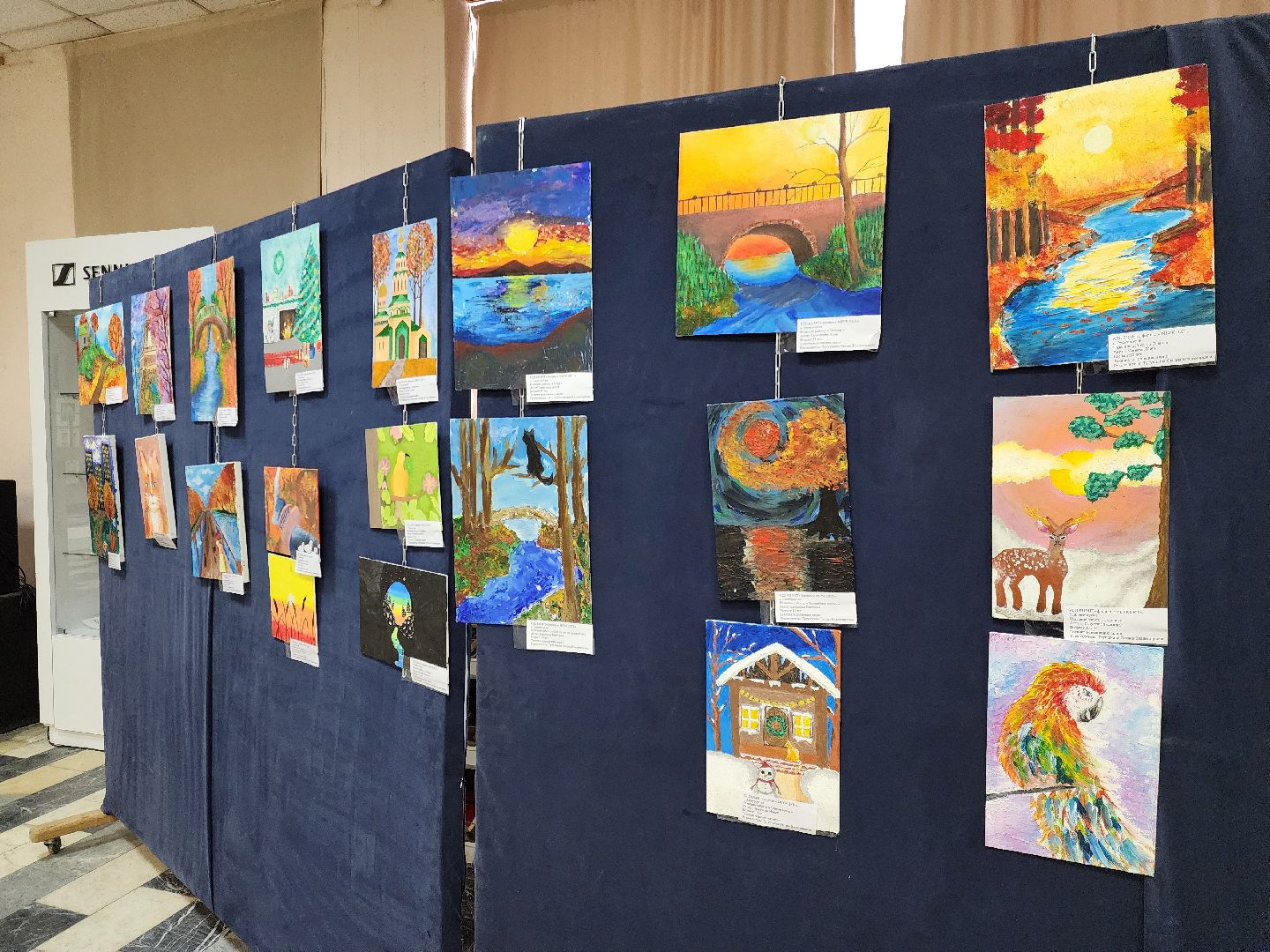 электроугли, выставка, дети, общество, культура, рисование,