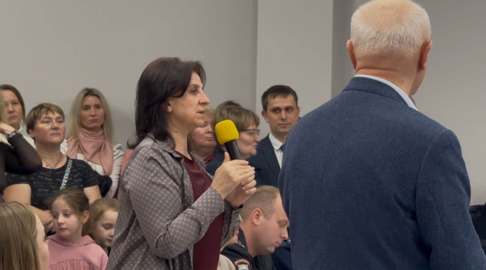 шаховская, выездная администиация, встреча с жителями,