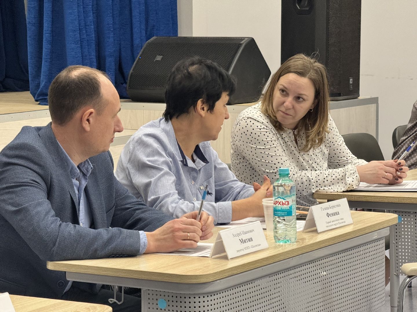 шаховская, выездная администиация, встреча с жителями,