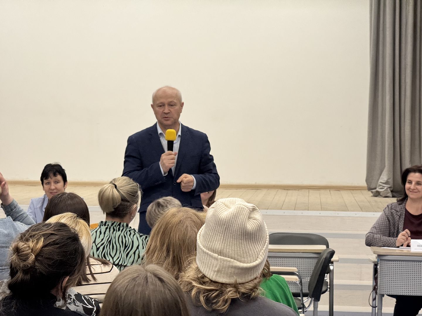 шаховская, выездная администиация, встреча с жителями,