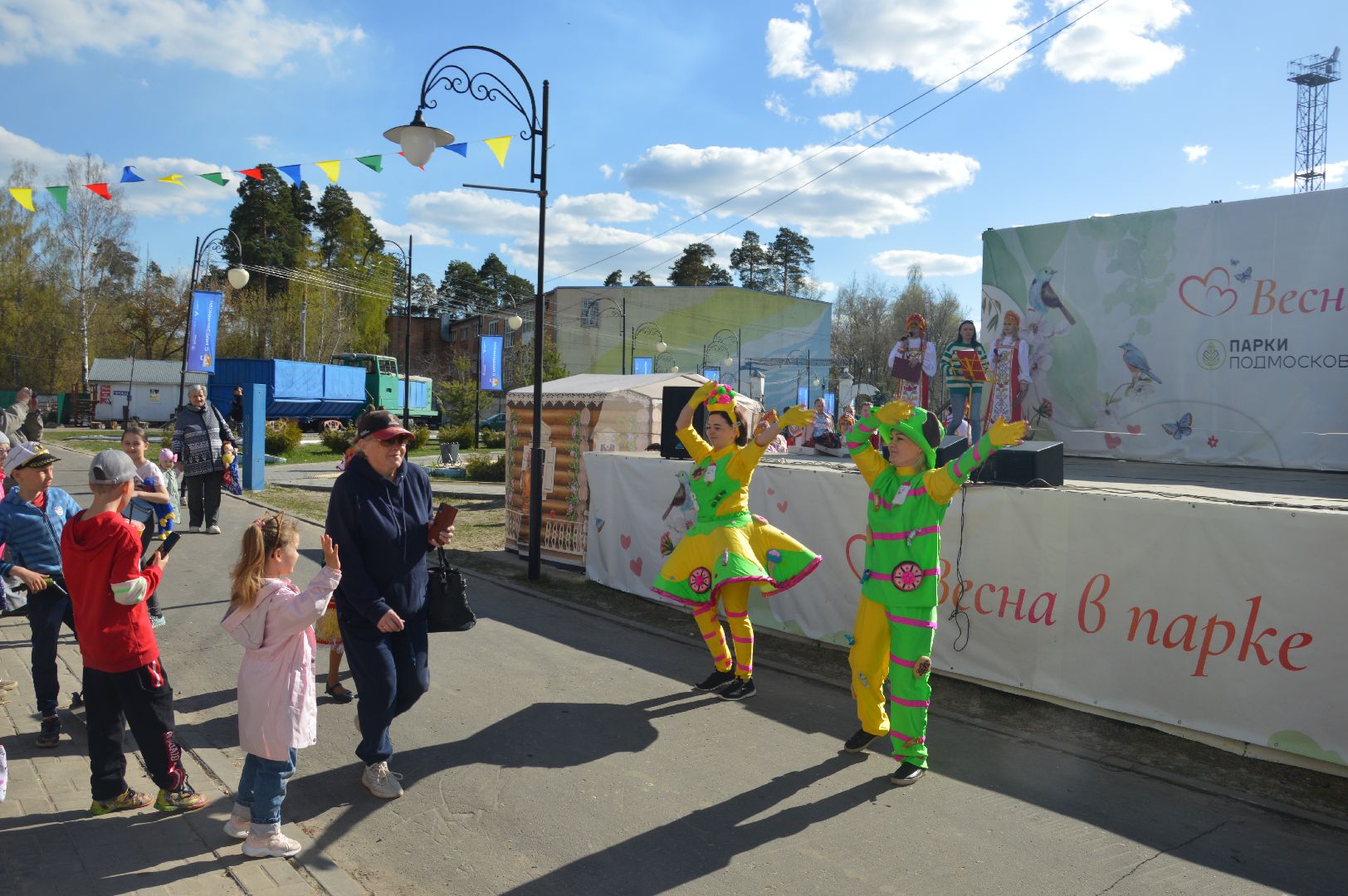 Парковое чаепитие, Шатура, городской парк