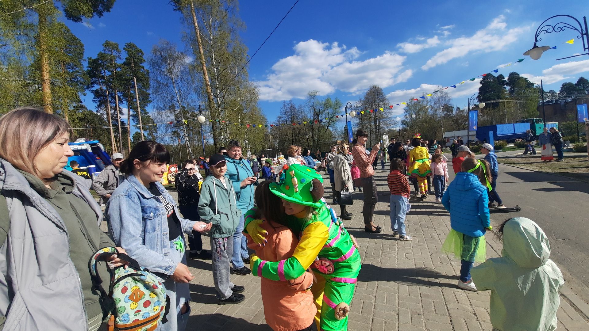 Парковое чаепитие, Шатура, городской парк