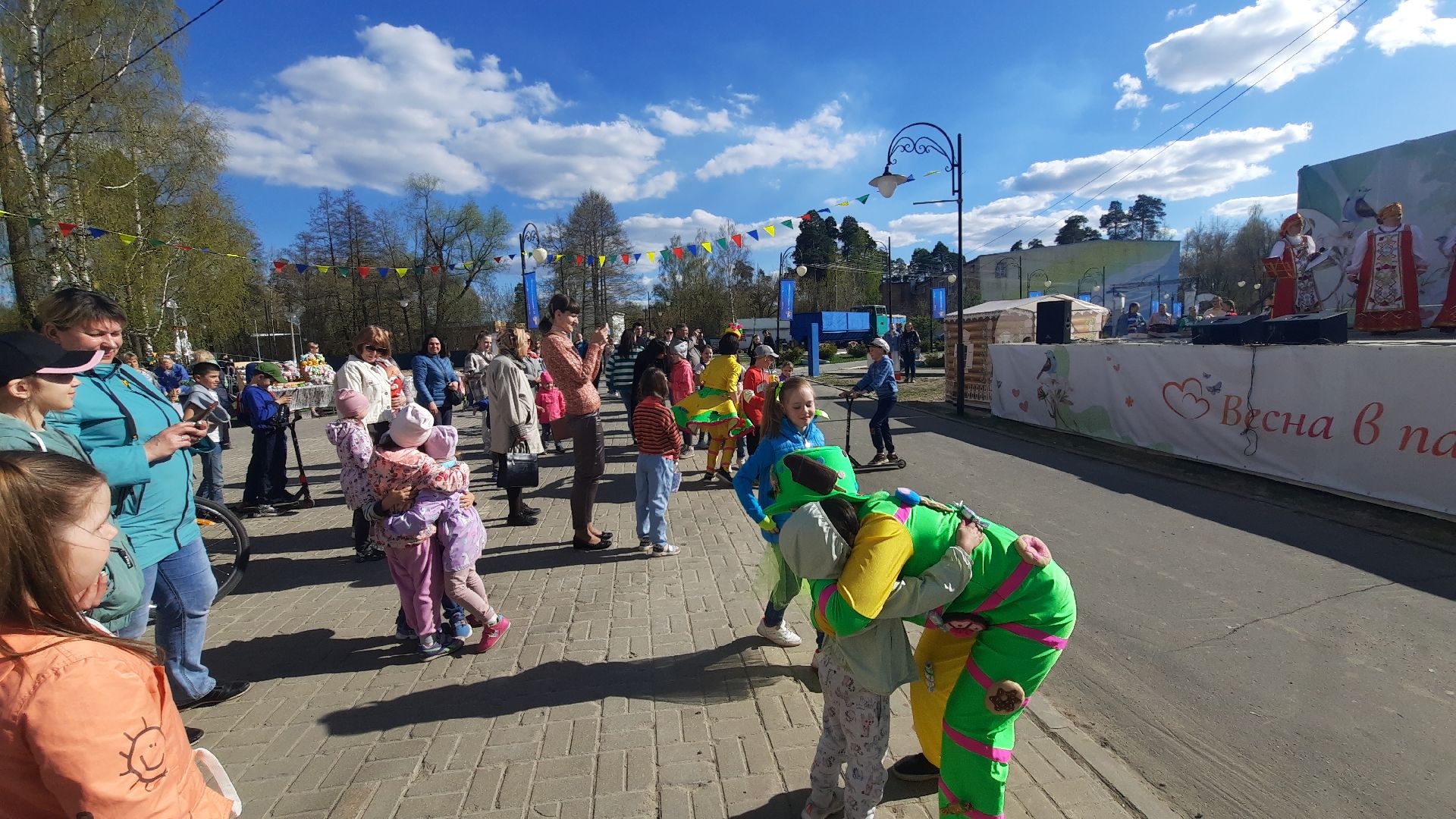 Парковое чаепитие, Шатура, городской парк