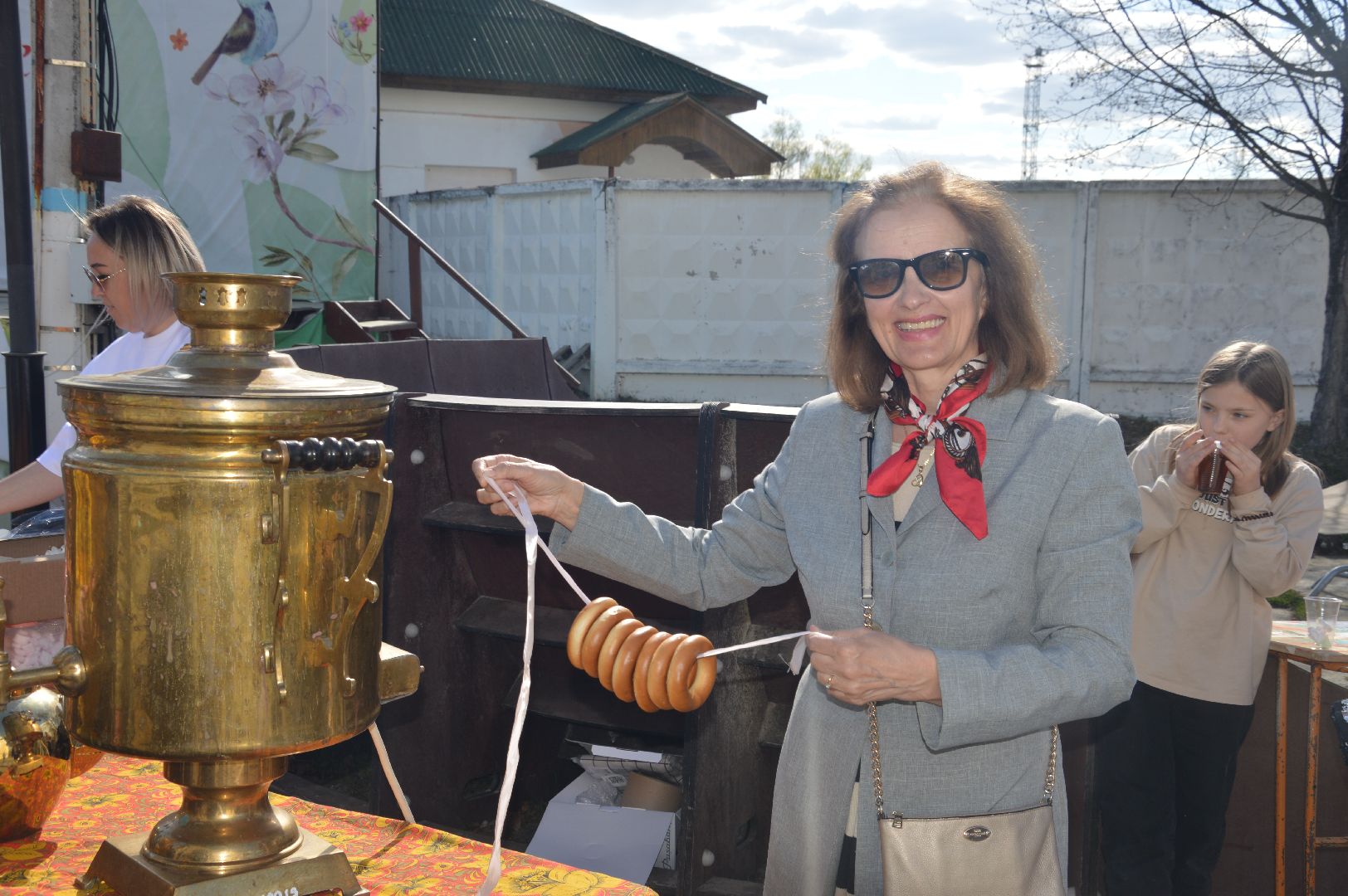 Парковое чаепитие, Шатура, городской парк
