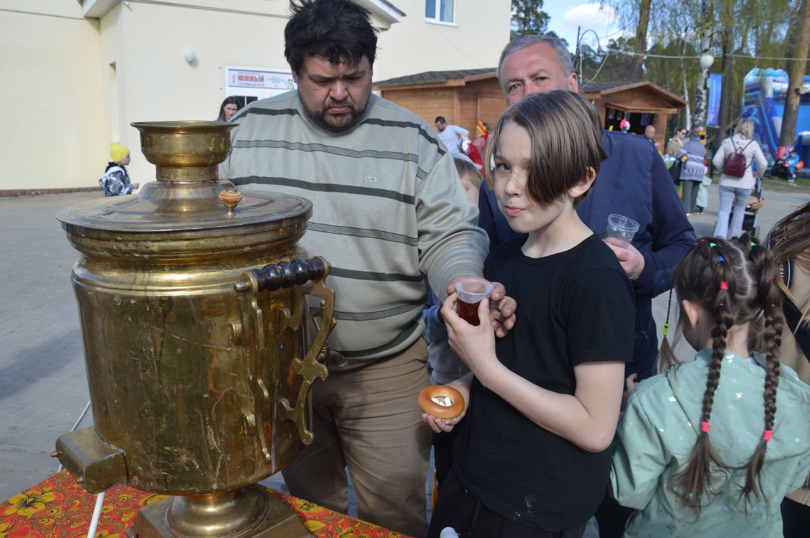 Парковое чаепитие, Шатура, городской парк