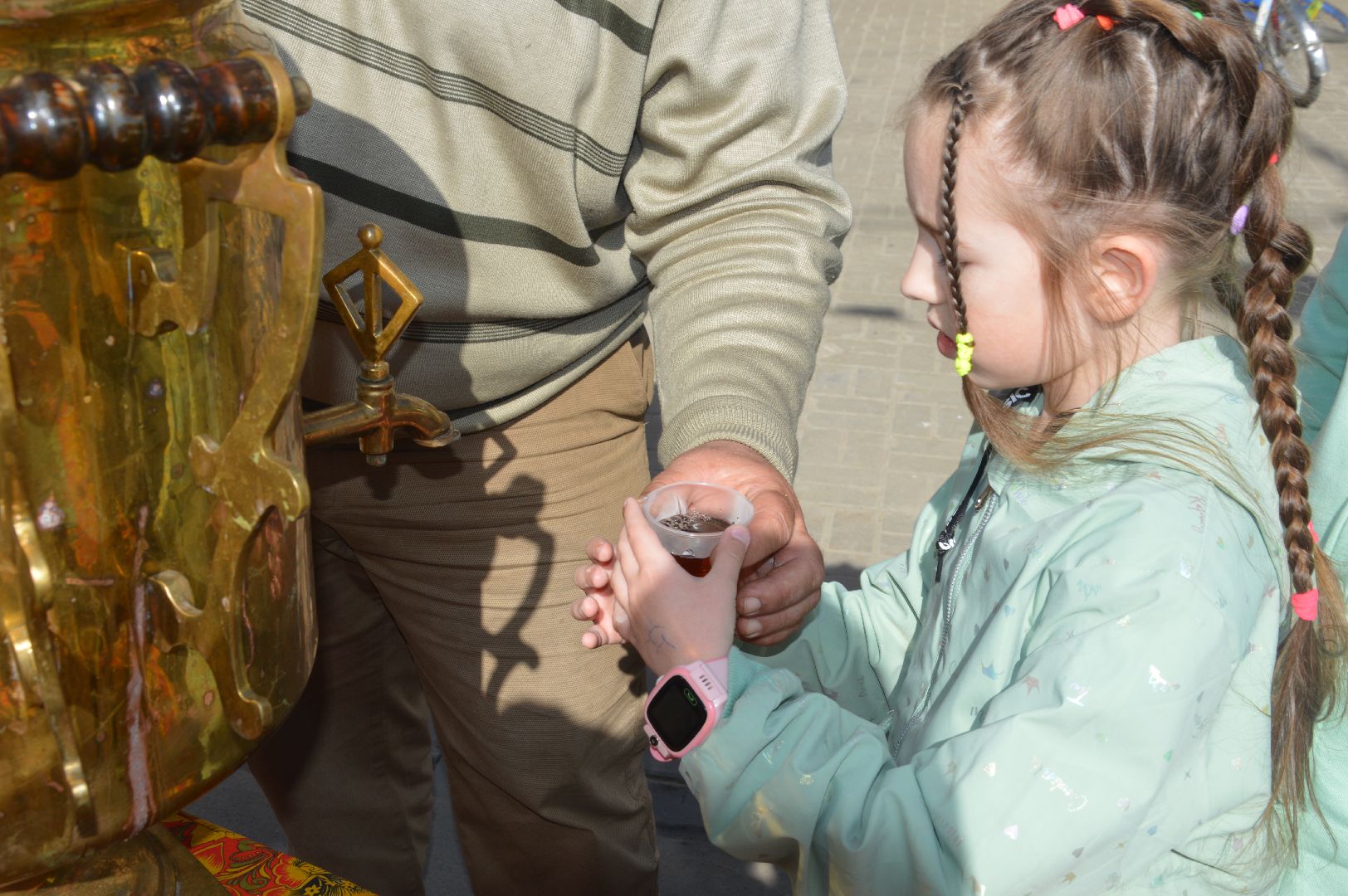 Парковое чаепитие, Шатура, городской парк