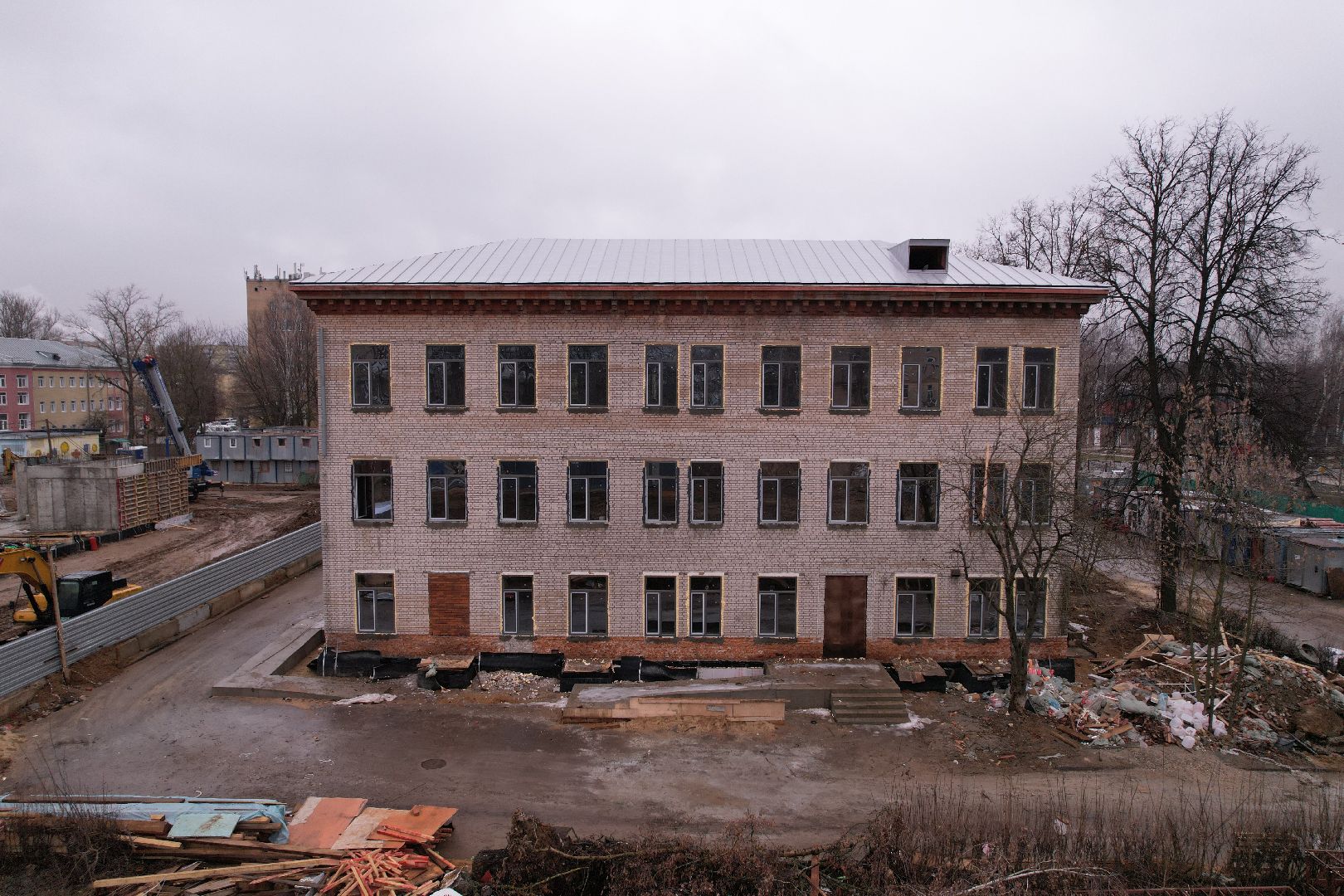 видео с коптера, королёв, медицина,