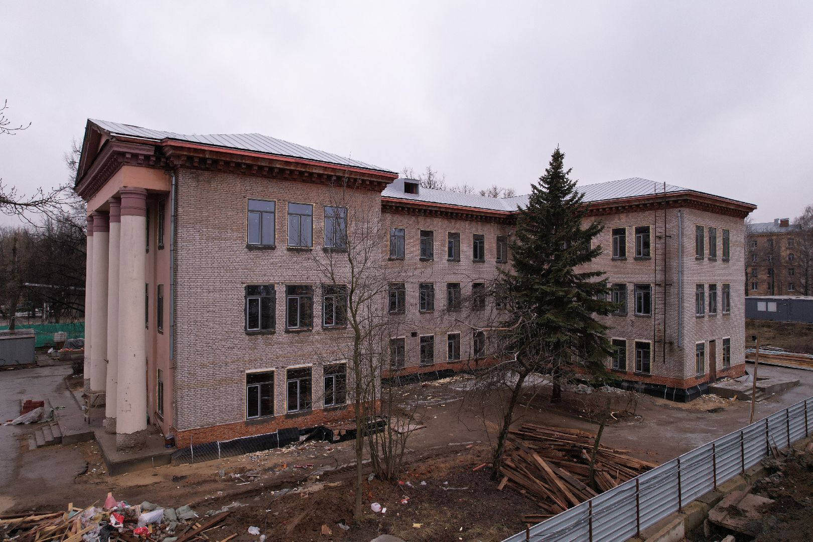 видео с коптера, королёв, медицина,