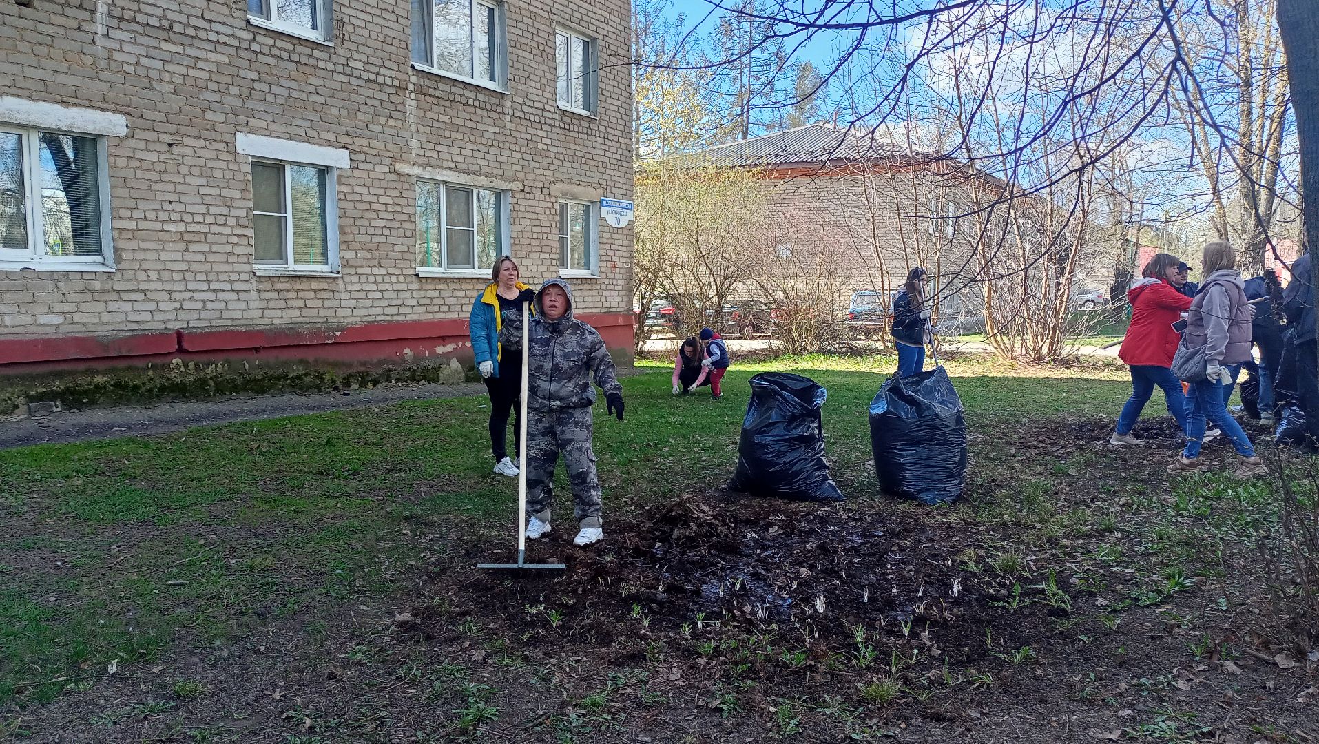 Рузский городской округ, благоустройство, сквер, парк, субботник, месячник благоустройства, уборка территорий