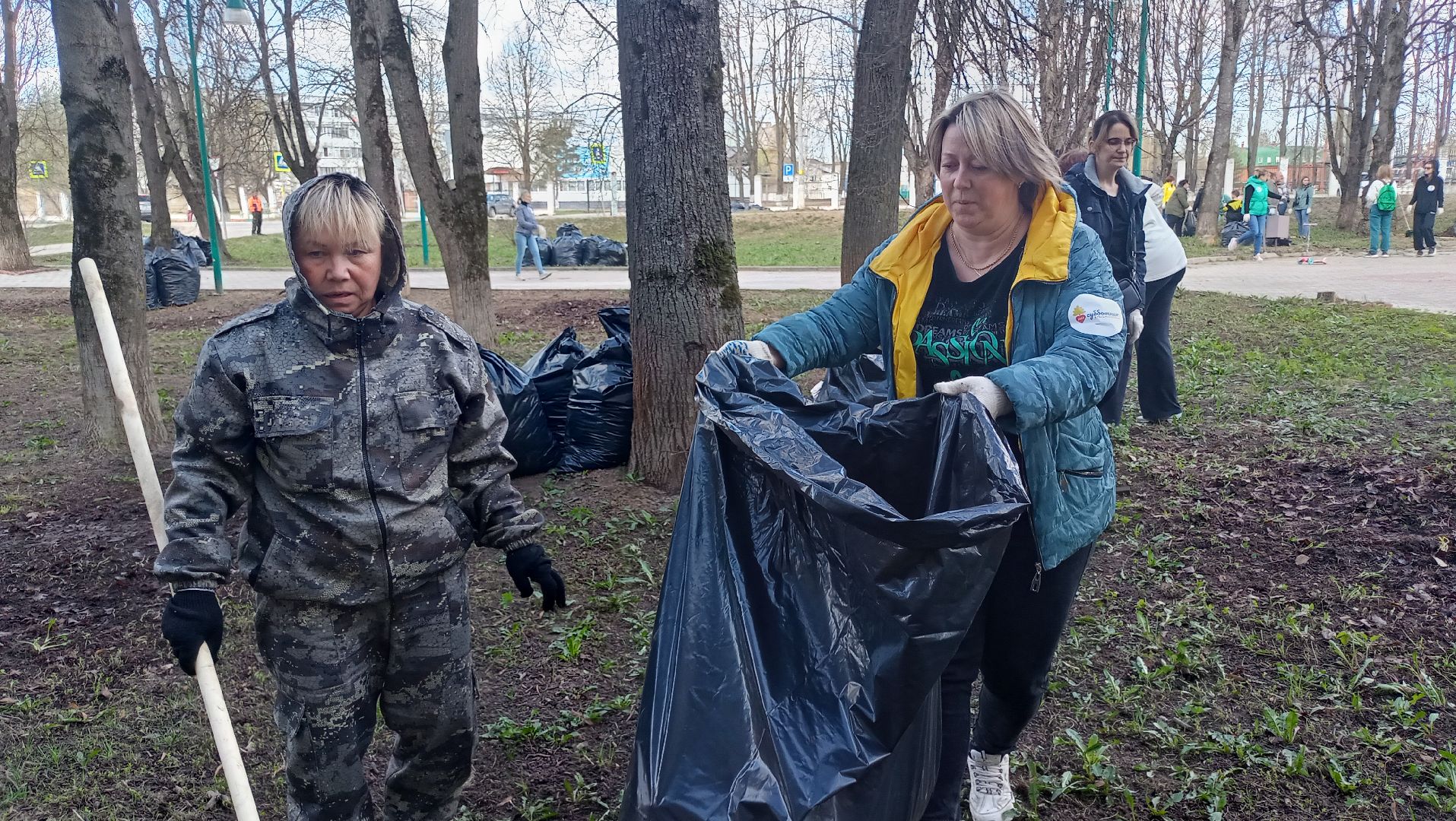 Рузский городской округ, благоустройство, сквер, парк, субботник, месячник благоустройства, уборка территорий