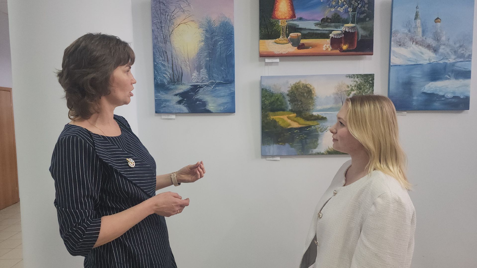 волоколамск, выставка картин, искусство, художники,