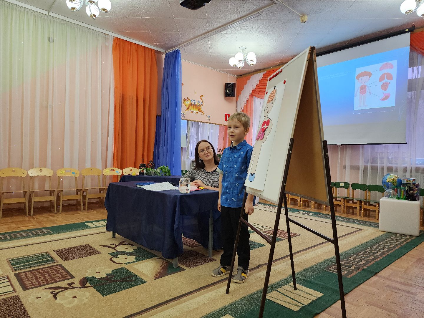 Дубна, Детский сад, Научный конкурс, Дети, Родители, вертикалки,