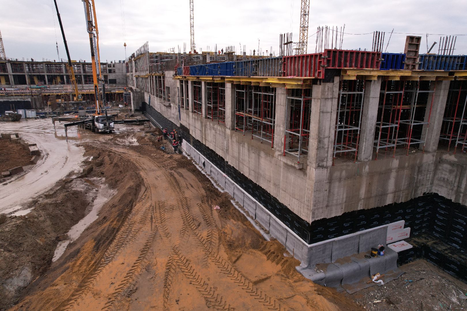 видео с коптера, балашиха, госпиталь,