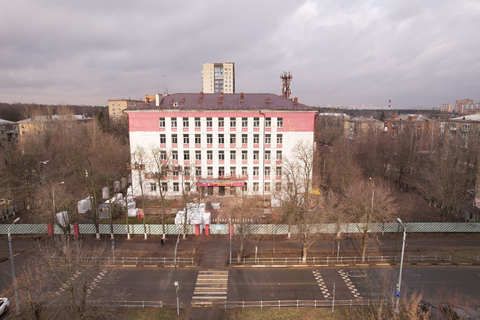 видео с коптера, балашиха,