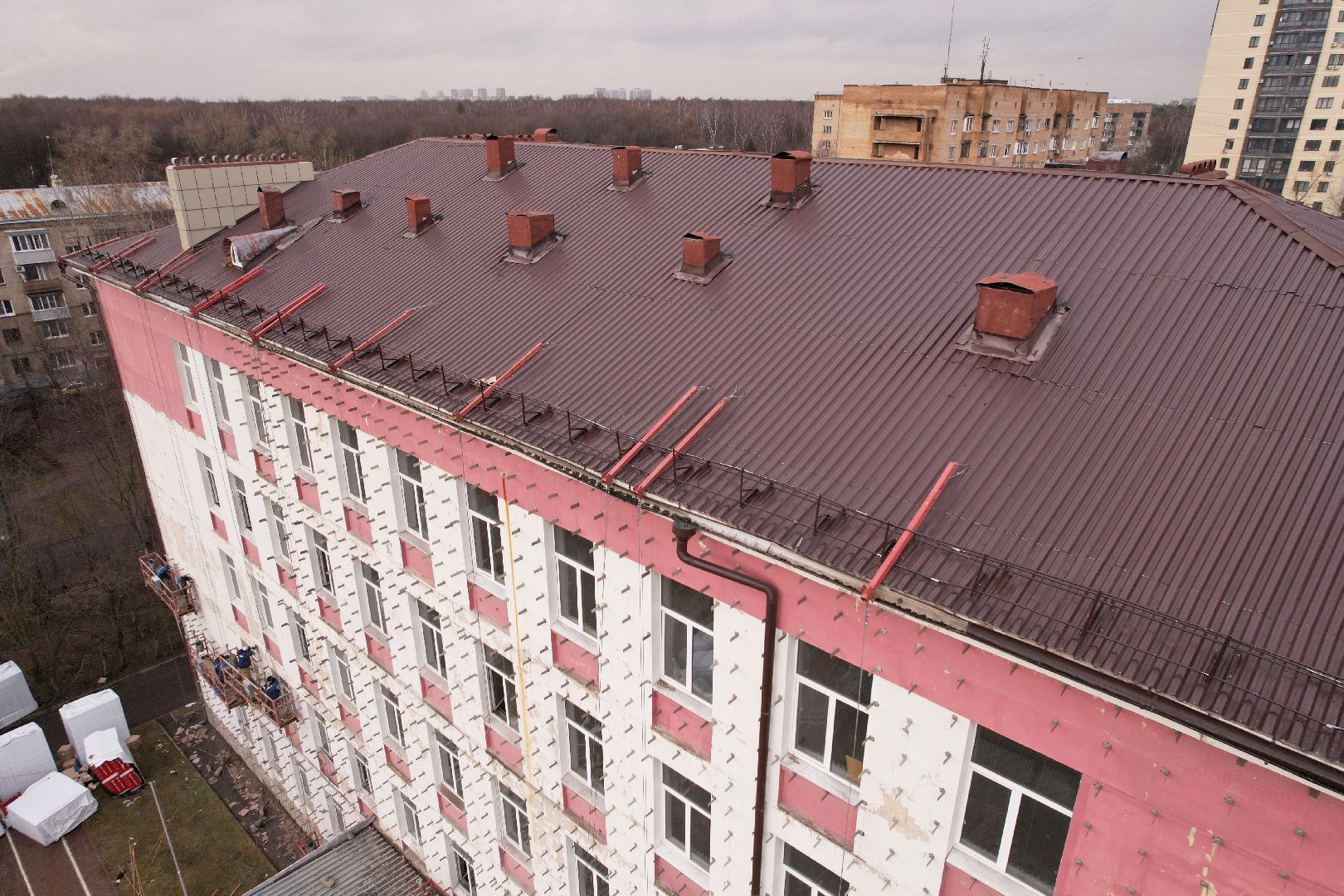 видео с коптера, балашиха,