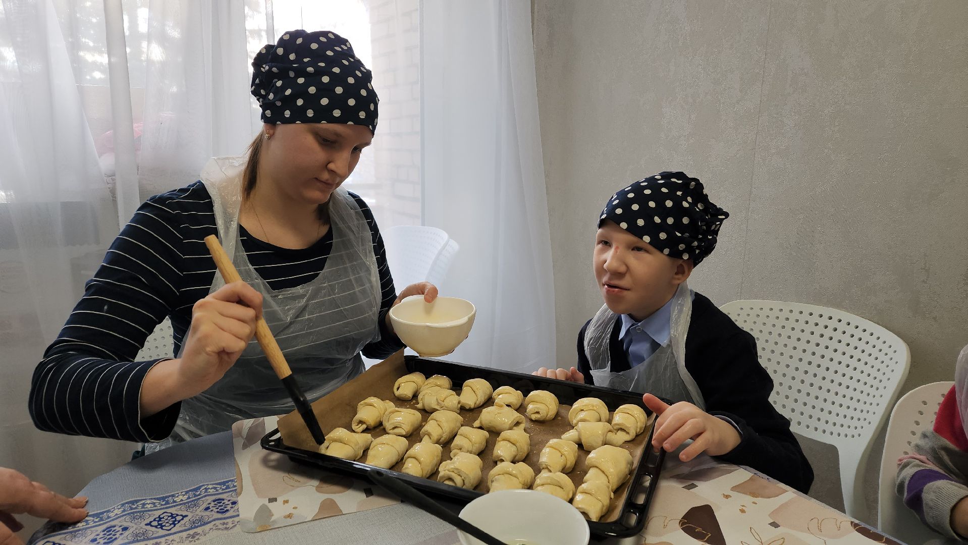 ивантеевка, пушкинский, центр социального обслуживания, дети, дети с овз, выпечка, кухня, мастер-класс для детей, инвалиды, вертикалки,