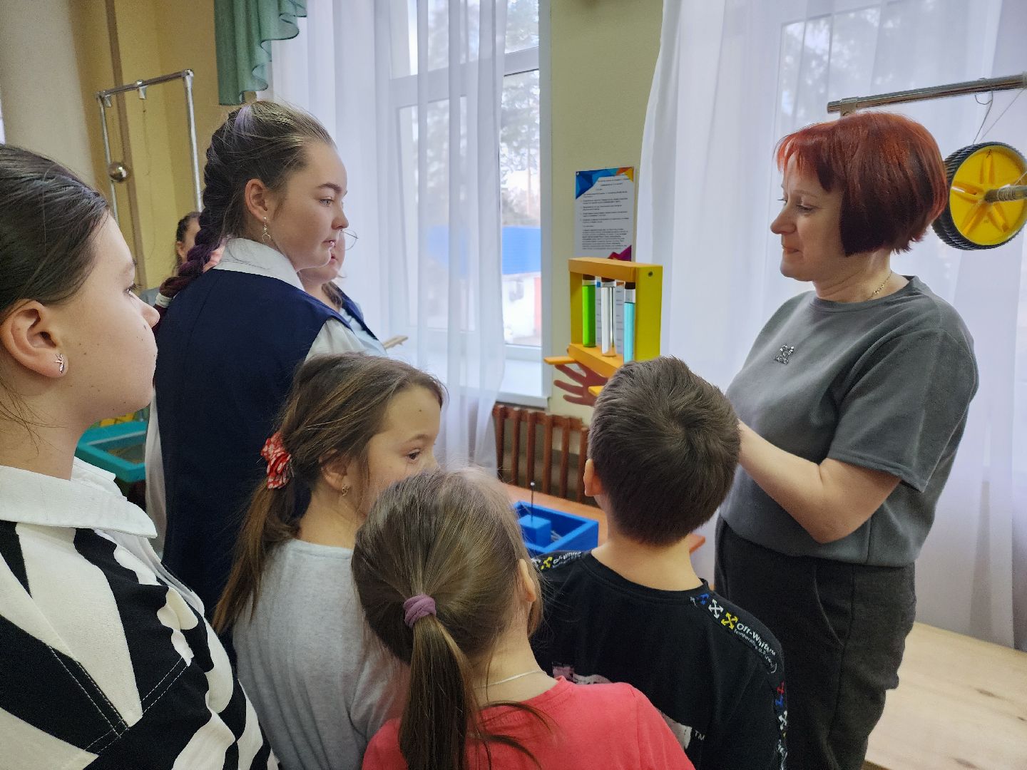 дети, созвездие, день науки,выставка,