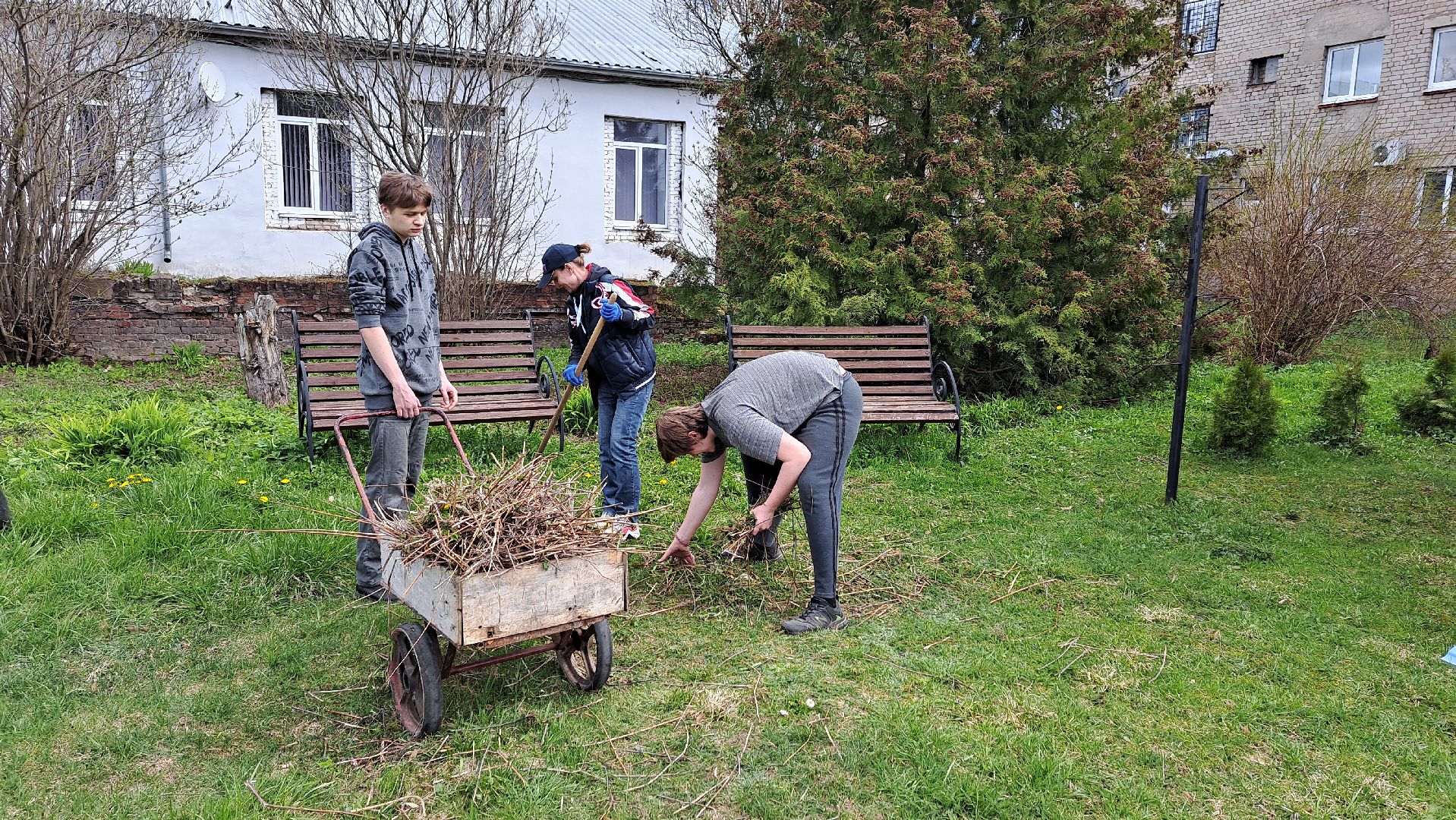 Рузский городской округ, благоустройство, субботник, месячник благоустройства, уборка территорий, Созвездие