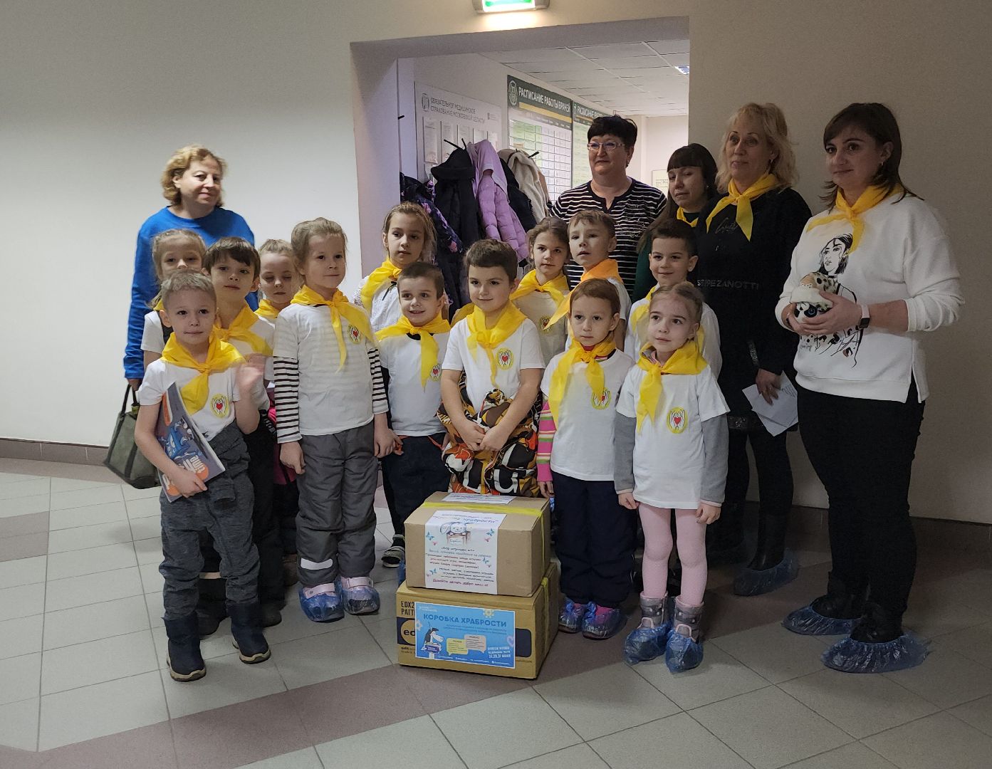 Дубна, коробка храбрости, Детская поликлиника, Школа 7, Школьники, Дети, вертикалки,