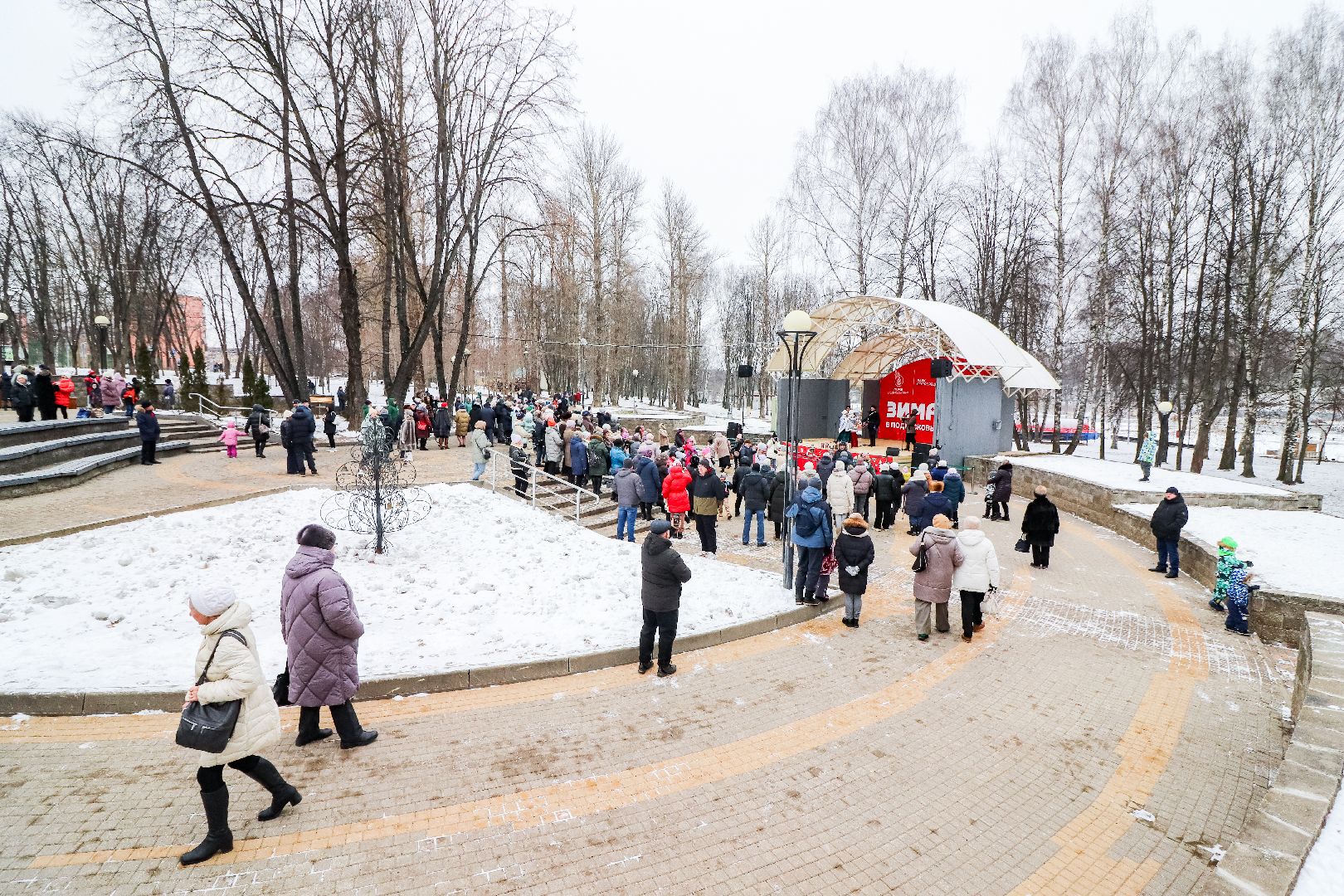 Клин, общество, фестивали, самовары, культура, зима в подмосковье, вертикалки,